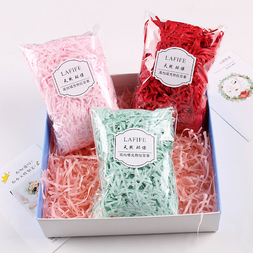 Title 2, 10g Per Bag DIY Nature Linen Raffia Shredded Co...