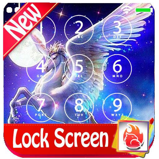 Magical Unicorn Lock screen Passcode, Unicorn 2019