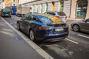 A Tesla in Oslo, Norway.