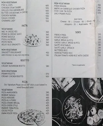 Shabri Restaurant And Bar menu 