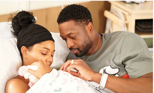 Gabrielle Union and Dwyane Wade are proud parents.