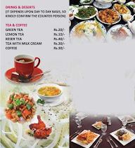 Charulata menu 1