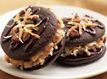 Dark German Chocolate Whoopie Pies