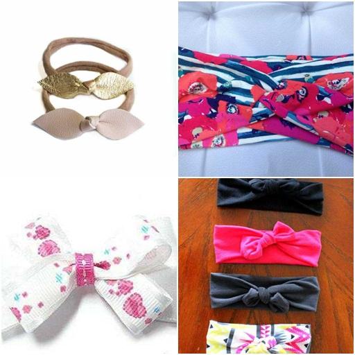 DIY Baby Headband Knot Ideas