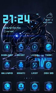 How to install Robot Theme - ZERO Launcher 1.0.4 apk for android