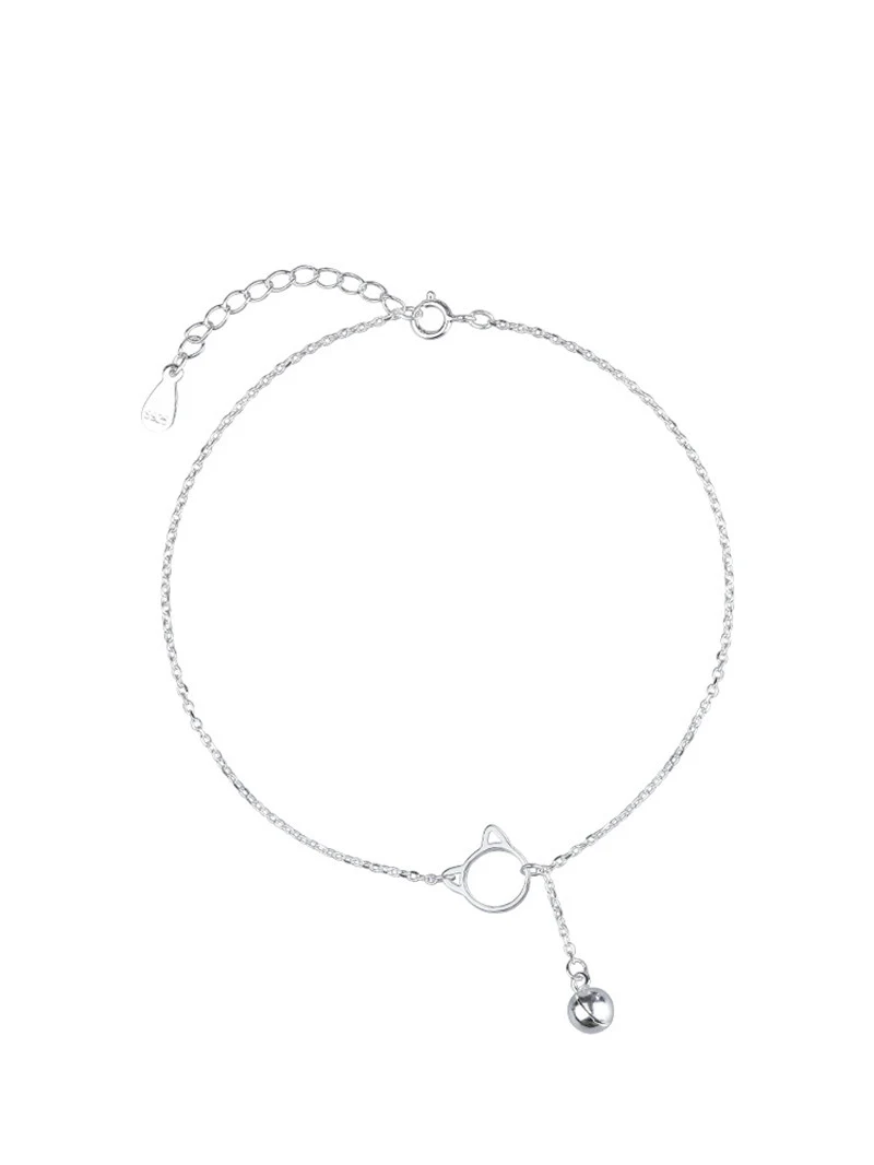 Title 5, Bracelet de cheville conte de fées en argent st...