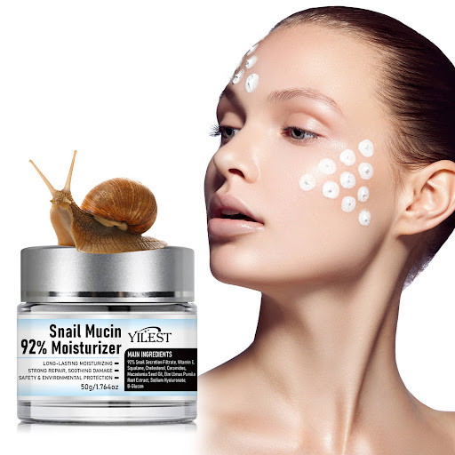 Title 17, Snail Mucin Moisturizing Cream 50g Deep Hydrati...