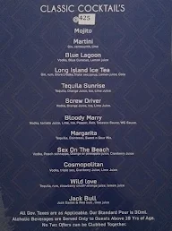 Club 17 Bar & Disk menu 5