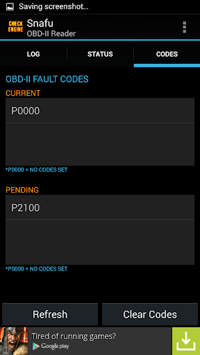 obd2 fault codes p0000