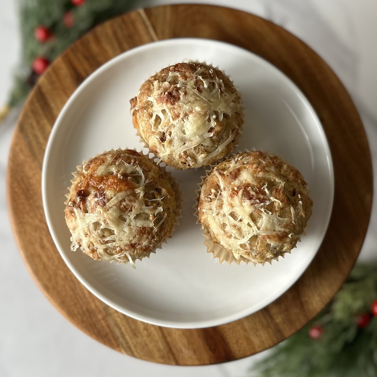 Caramelized Onion & Gruyere Muffins