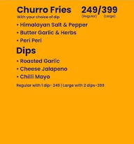 High On Churros menu 5