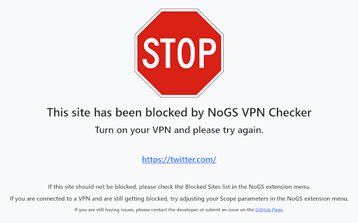 NoGS VPN Checker