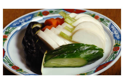 旬の塩麹漬物