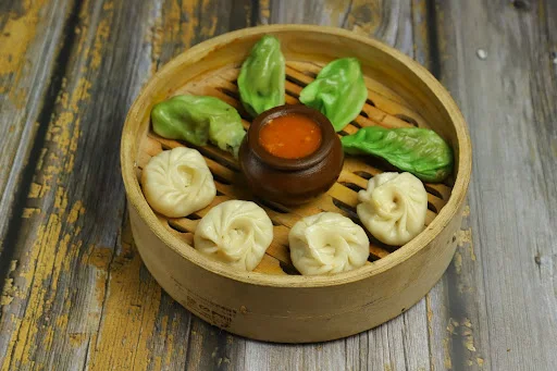 Veg Momos (3pcs) + Paneer Momos (3pcs)