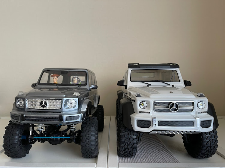 Gクラスのトラクサス  ラジコン・6x6・AMG・CC-02に関するカスタム事例の投稿画像2枚目