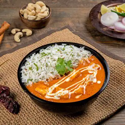 Spicy Paneer Butter Masala Rice Bowl