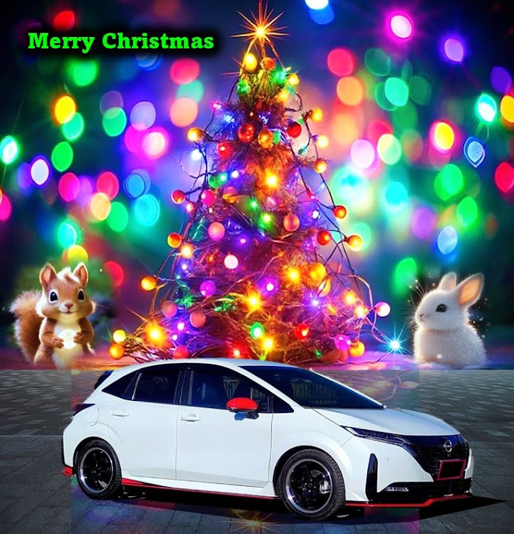 ノート オーラのメリクリ✨🎄✨・冬の空と愛車・トワイライトタイム・クリスマスイルミネーションコラボに関するカスタム事例の投稿画像14枚目