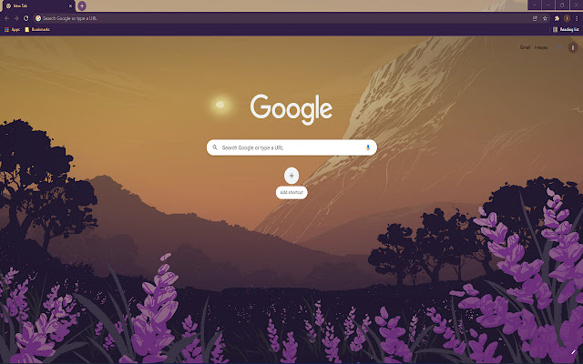 Lavender Mountain chrome extension