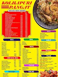 Kolhapuri Panghat Foods menu 2