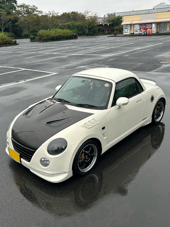 コペンの☔️雨の中での📸撮影決行‼︎・🪞リフレクション⁉︎・☔️雨降りも中々?良い感じ⁉︎・🥳嫁さん📸盗撮シリーズ継続中‼︎に関するカスタム事例の投稿画像4枚目