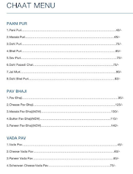 Chaat Mahal By Mr And Mrs Idly menu 1