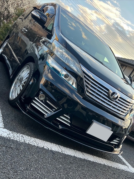 ヴェルファイアの車検・サスペンション交換・純正・リフレクターLEDに関するカスタム事例の投稿画像1枚目