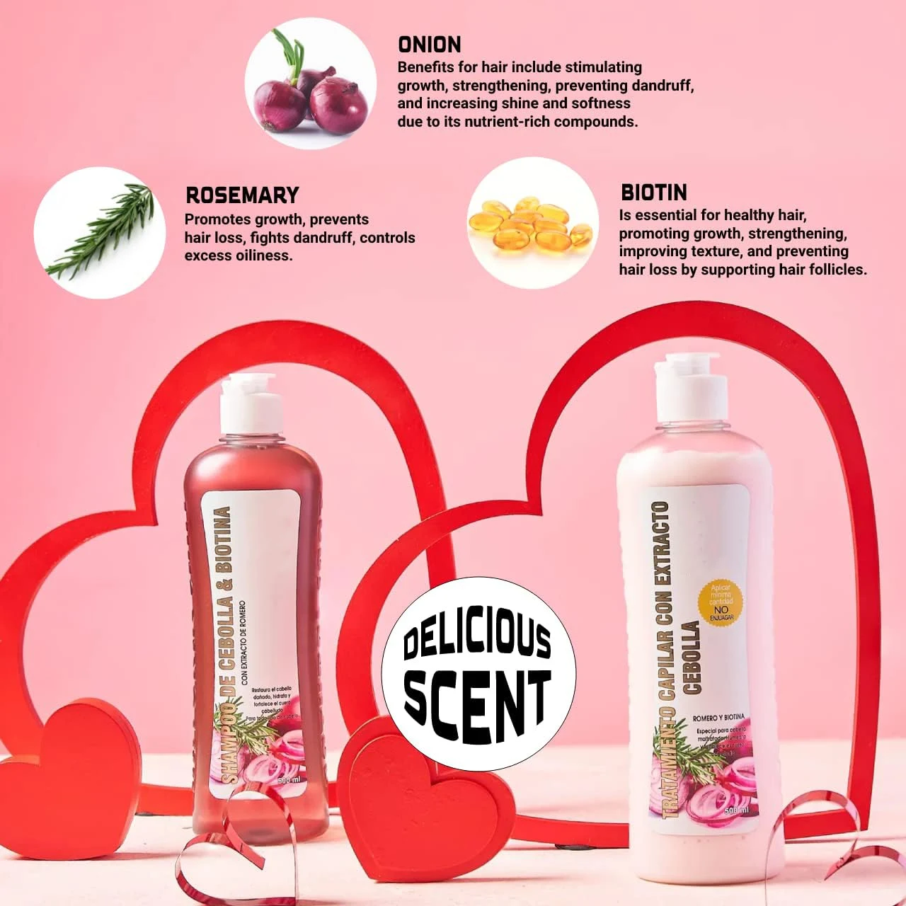 Title 4, Biotine en Rozemarijn Shampoo en Behandelingsse...