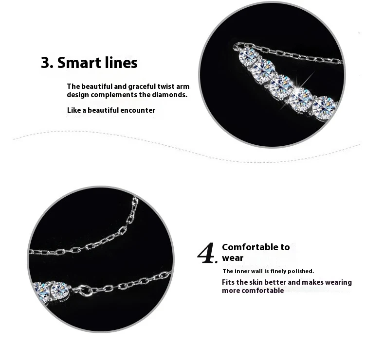 S925 Zilver-geplateerde Platina Moissanite Hanger, Schitterende Glans, Tijdloze Elegantie, Perfect Cadeau Sieraad