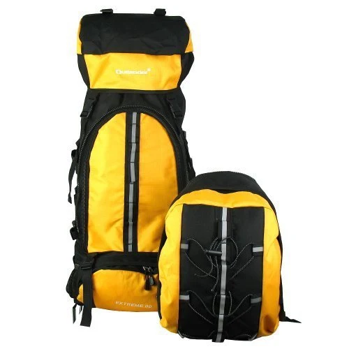 Sac à dos de montagne 80L professionnel pour sports, voyages, randonnée et exercice. Sac double épaule, idéal pour le plein air et les longues distances.