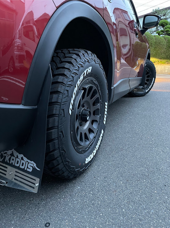 CX-5のコスパいいパーツ・オフ系CX5・MONSTA MUDWARRIORに関するカスタム事例の投稿画像1枚目