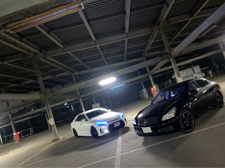 スカイラインのオフ会・スカイラインV36・マークX G'sに関するカスタム事例の投稿画像2枚目