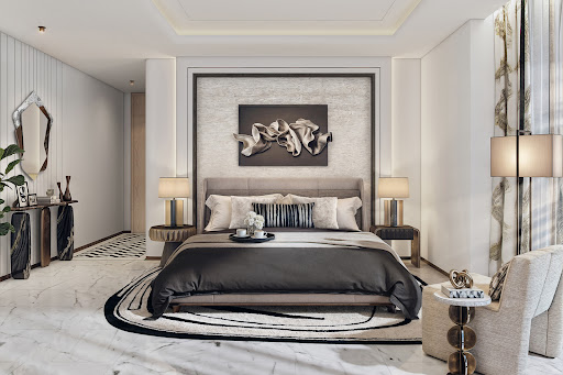 Appartement contemporain avec piscine 2