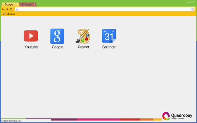Quadrobay Google Chrome Theme chrome extension