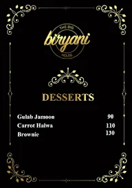 The Big Biryani House menu 4