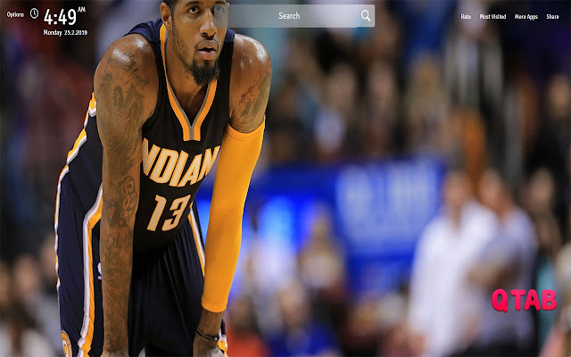 Paul George Wallpapers Paul George New Tab