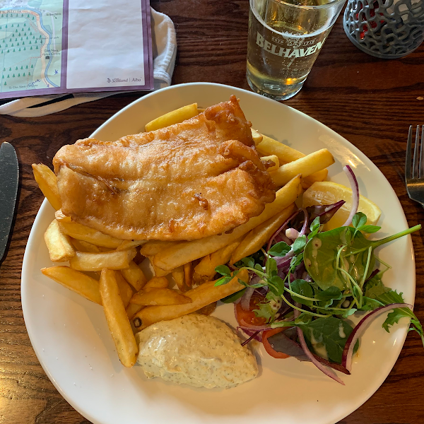 Gluten-Free Fish & Chips at Ben Nevis Bar