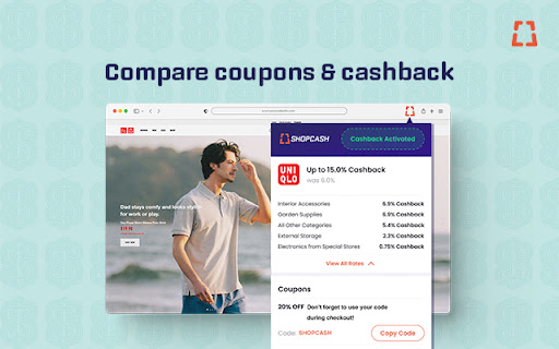 ShopCash - Cashback & Coupons