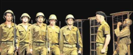 HOU MY VAS KORPORAAL: A scene from Somewhere on the Border, a play banned by the apartheid government.