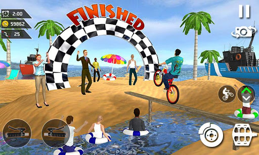 Screenshot Waterpark BMX Bicycle Surfing