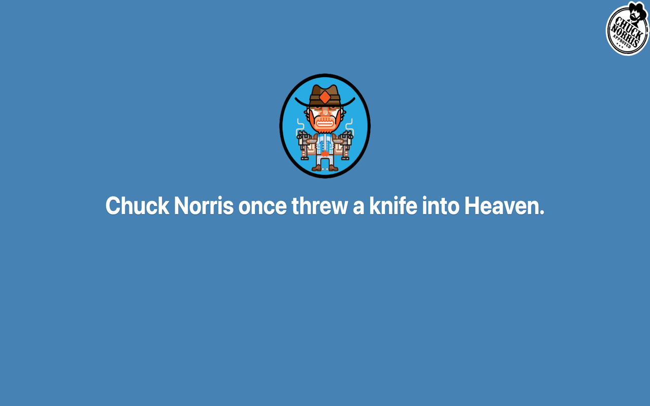 Chuck Norris Joke On Every New Tab Preview image 0