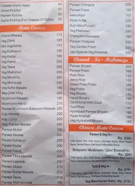 Shobhaa menu 1