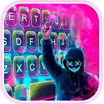 Cover Image of Télécharger Smoke Purge Mask Keyboard Theme 1.0 APK