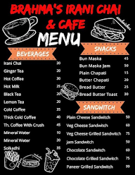 Brahma's Irani Chai & Cafe menu 6