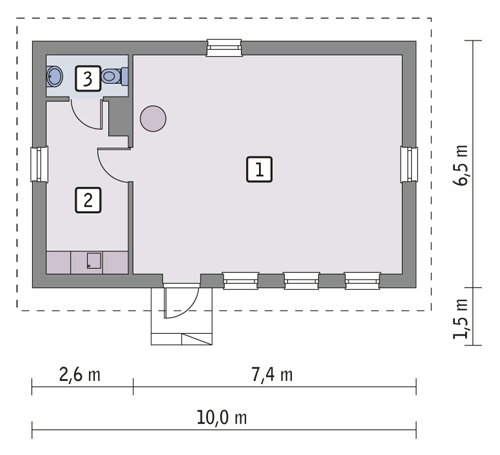 G15b - Rzut parteru