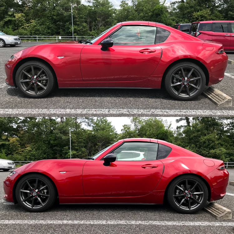ロードスターRFのドライブ・車高調整に関するカスタム事例の投稿画像1枚目