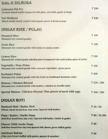 Curry Nation menu 