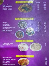 Ramu Rasoi menu 2