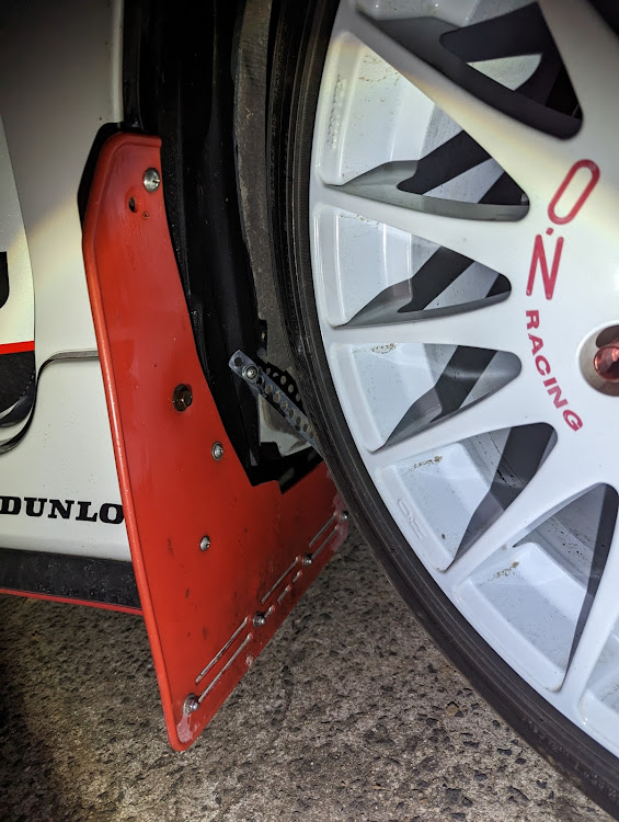アクアG'sのToyota Gazoo Racing・O.Z Racing・マッドフラップ・DIYに関するカスタム事例の投稿画像1枚目
