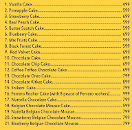 Cakesandco menu 1