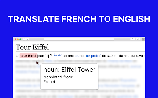 Translate English to French